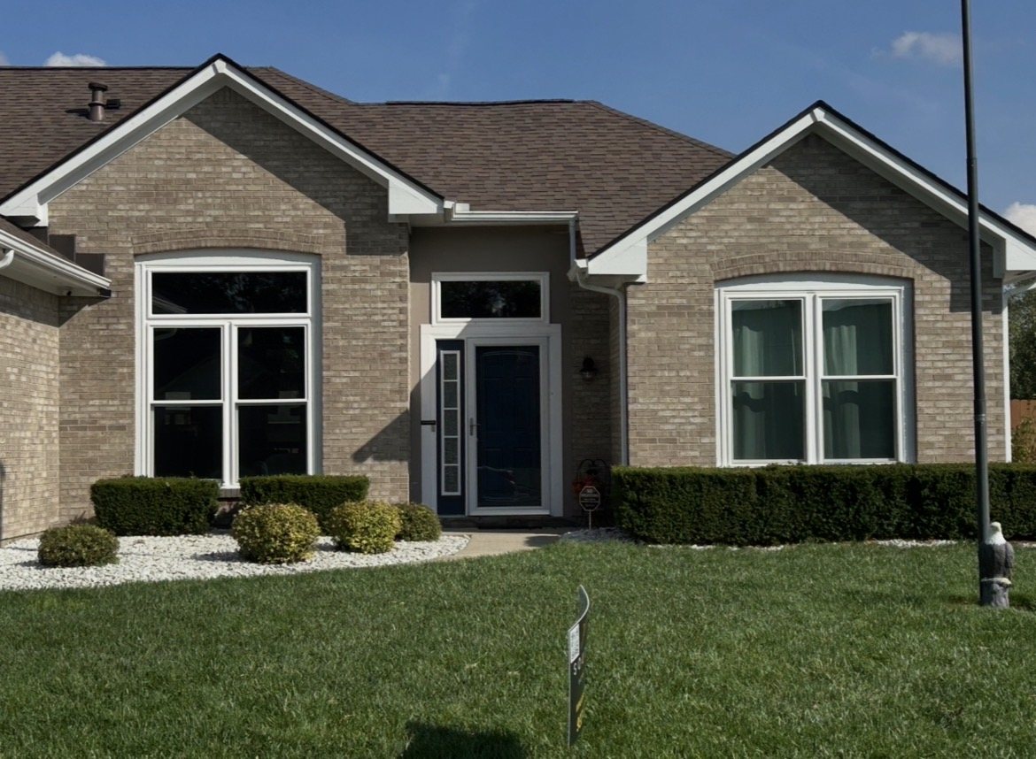 The same Fairborn home after Southwest Home Services replaced the windows